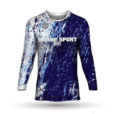 China Professional Breathable Do Sublimation Wear CAD Mountain Bike Shirt Bicycle Motocross MTB Quick Dry T-Shirt for sale