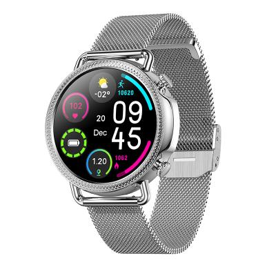 China Full Touch Screen Smart Watch Women Heart Rate Monitor Fitness Band Smartwatch IP67 Smart Watch For IOS Android Phone for sale