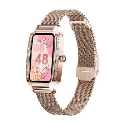 China Build in OEM Instant Smart Lady Smartwatch Factory Watch H8Plus Smart Watch with Waterproof IP68 Heart Rate Monitor for sale