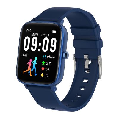 China P8GT touch screen smartwatches 1.7 inch color screen BT call full screen touch heart rate measurement music playback for man smart watch for sale