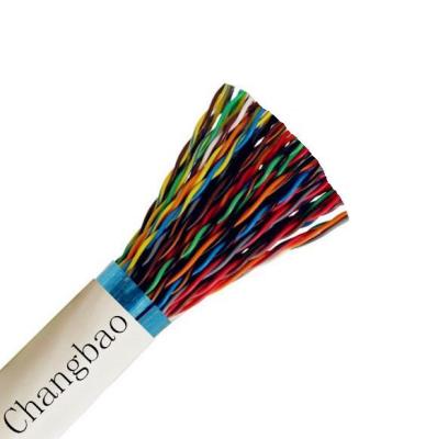 China Since CHANGBAO Cable Network Multi Lan Ethernet Copper Cable Wire Cat5e UTP 25 Core Indoor Pairs 50 Pairs 100 Pairs for sale