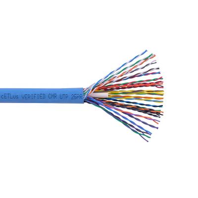 China PVC/LSZH/PE Changbao Multipair 25pairs 50pairs 100pairs UTP FTP STP Ethernet Lan Internet Cat 5e Network Cable for sale