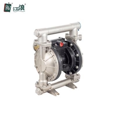 Cina Sulfuric Acid Transfer Stainless Steel Diaphragm Vacuum Pump With PP Air Center 1Inch in vendita