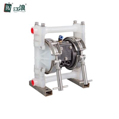 China 3/8in PTFE Diaphragm Pump Pneumatic Double Diaphragm Pump for sale