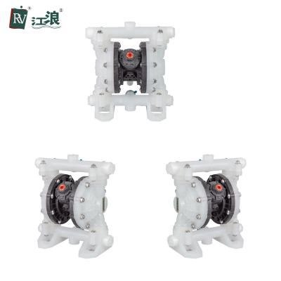 China Non Metallic Plastic Diaphragm Pump Water Treatment Plant 1/2 Inch for sale