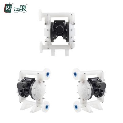 China 1 Inch PP Center Diaphragm Pump PTFE Air Membrane Pump Solvent Transfer for sale