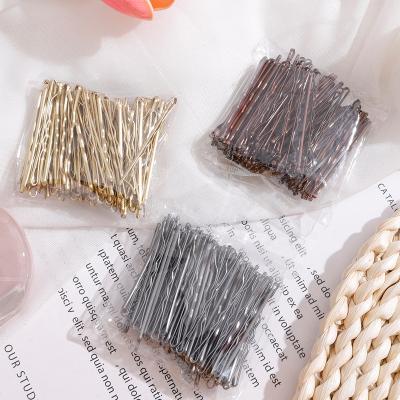 China Simple Engagement Hair Pin Metal Girl Hair Clip Clamp Hair Decoration Accessories for sale