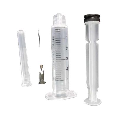 China Convenient Auto Disposable Plastic Injection Syringes 10ML Slip Lock Screw Syringe for sale