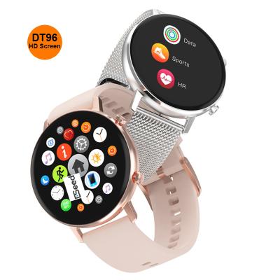 China Bluetooth New DT96 BT Calls Smart Watch Men Heat Rate Monitor 360*360 HD IPS Full Touch Screen Waterproof Sports Smartwatch for sale