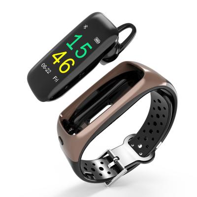 China 2021 Gold Scam Watch Blood Pressure Jav Audifonos Earphone Wireless Earbuds Phone Earbuds 2 in 1 Smart Watch for sale