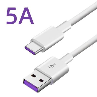 China USB Cable For Mobile Phones With C Port Hot Sale 5A Usb C Cable Fast Charging For Phonle Mobile Charging Cable for sale