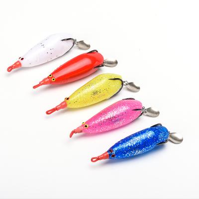 China PVC Distant New Possibility Lure Frog Frog Lures Fake Administer Wholesale Fishing Spoon Tackle For Fishing for sale