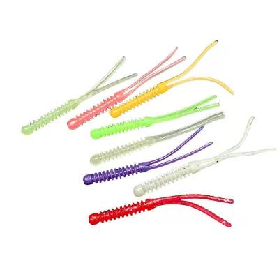 China High quality 55mm TPR soft fishing bait TPR pasca de peche pancing artificial umpan de peche de 14 colors lure isca fishing products for sale