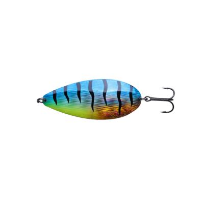 China ABS Peche Spoon Plastic Spinners All Water Layer 7cm 8cm 10cm 3D Fish Scale Design PESCA Lure for sale