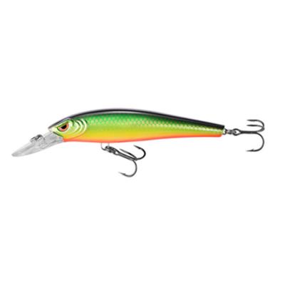 China Plastic Minnow Luers Trap Bait ABS Peche Depth 3-4m Minnow Luers Diving PESCA for sale