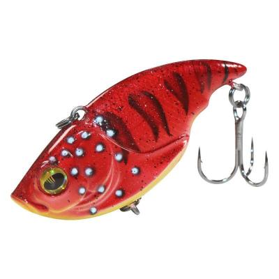 China Plastic Peche Vibration type V5 vib 5cm 12g sea bass lure bait good quality 3d lure eyes fishing lures pesca for sale