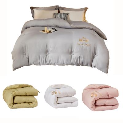 China Professional Supplier Soft Lightweight Weighted Summer Nondisposable Designs Queen Size Kids Cotton Comforter for sale