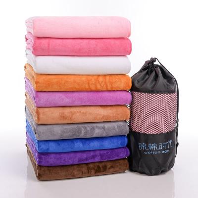 China Wholesale Kid Safe Sports Towel Set Gym Microfiber Quick Dry Absorbent Zipper Towels With Custom Logo for sale