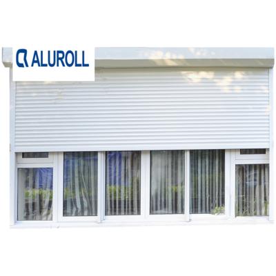 China Hot Sales Rolling Security Modern Style Outdoor Aluminum Roller Shutter For House Building for sale