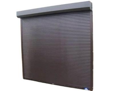 China Uganda Traditional Vertical Indoor Manual And Motorized Aluminum Roller Shutters for sale