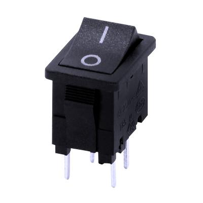 China Factory ON-OFF Mini Rocker Switch Multi-Country Certification 10000 cycles for sale