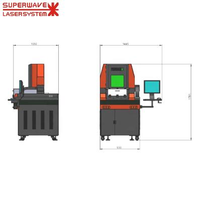 China Laser CUTTING silver brass jewelry gold nameplate fiber laser cutting machine for jewelry gold silver laser cutter for sale