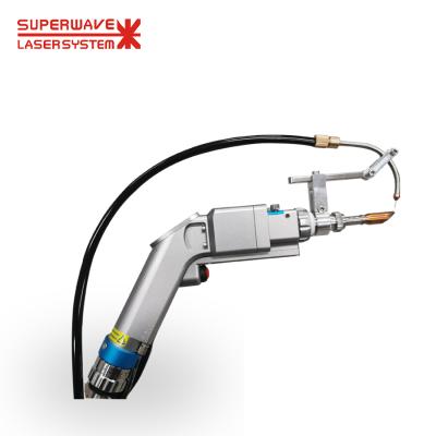 China Industrial Laser Spare Parts Equipment Fiber Laser Welding Torch Manual Head Gun for sale