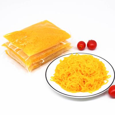 China Natural Factory Carrot Noodle Sugar Free Shirataki Spaghetti Diabetic Konjac Foods With OEM for sale