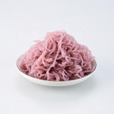 China Fresh Low Calorie Konjac Konjac Konjac Pasta Gluten Free Noodles Konjac Gluten Potato Noodle Sweet Purple Noodle for sale