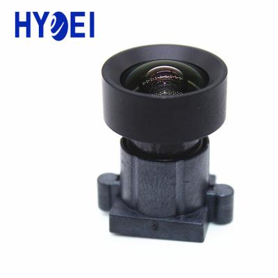 China Face Recognition Innovative 4k Newly M12 3.37mm Wide Angle Low Deformation Camera Panel Lens for sale