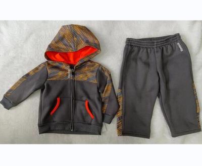 China SET Kids Clothing Fashion Sets Boy Two Piece Jacket With Wide Leg Pants Shear Cloth Sets for sale