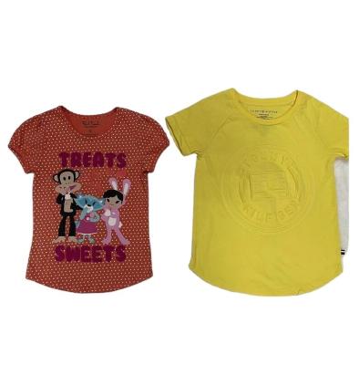 China Sale Kids T-shirt Screen Printing Anti-Shrink Whole Embossed Tee for sale