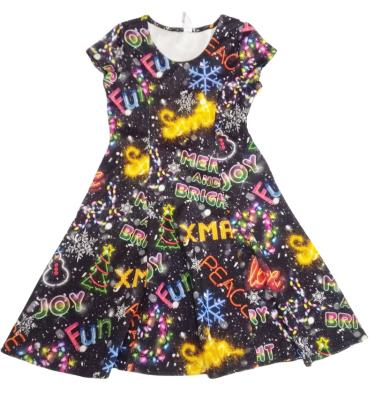 China Causul Dress Competitive Price Simple Lovely Dress Kids Girls Dress for sale