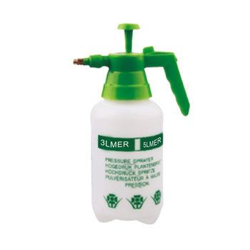 China Garden Air Pressure Bottle 3L White and Green Plastic Manual Sprayer for sale