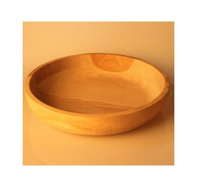 China Top Quality Viable Widely Used Popular Product Dishes Food Container Salad Vegetable and Fruit Wooden Dish for sale