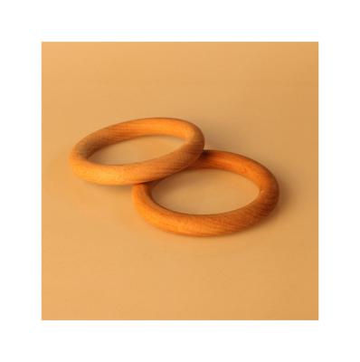 China Hot Sale Good Quality Popular Custom Size Antique Product Imitation Wood Craft Wooden Ring for sale