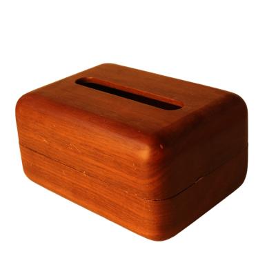 China Various minimalist promotional goods using popular product decorative wooden tissue box with wooden design tissue box for sale