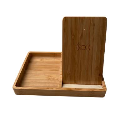 China It can be installed in the new type top selling popular product charging station Pen Holder Customizable Wireless Environmental Wooden Holder Gold Mobile Ph for sale