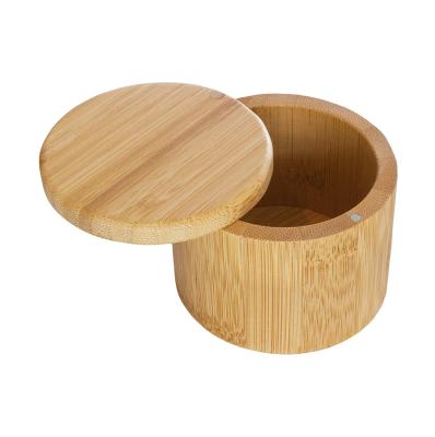 China Wooden cover the fine quality popular product seasoning jar with wooden lid of the tank sealing wooden lid with handle and wooden spoon for sale