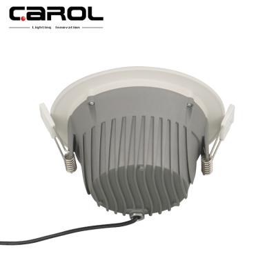 China Modern Custom Spot Light Led Indoor Led Downlight Circular Shape 7w Trimless Recessed Led Cob Downlight for sale