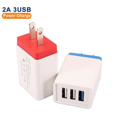 China Multicolor Mobile Phone Candy Color Edge Eu Us European Qc3.0 2.4a Smart Mobile Phone Power Bank for sale