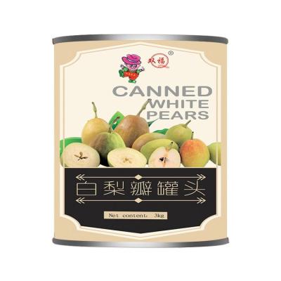 China 2022 Manufacturer Canned Promotions SF-P3000 Canned Fruit Canned Pear In A Pot for sale