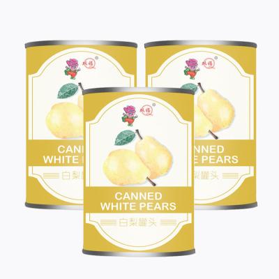 China Chinese Wholesale SHUANGFU SF-P425 Canned High Quality SYRUP Fruit Pear Canned for sale