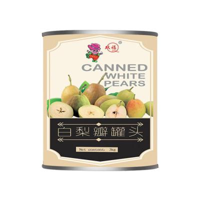 China Cheap canned fruit SF-YP3000 limited time supply production food canned pears for sale