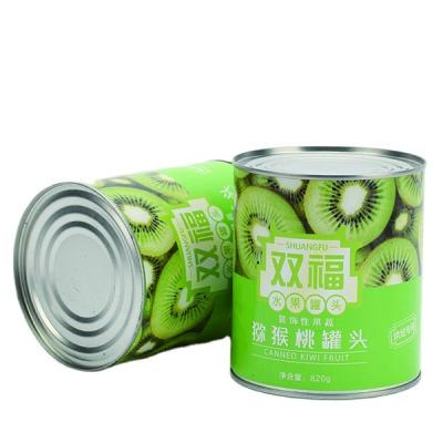 China Factory Direct Wholesale SF-KF820 Canned Organic Foods Fruit 820G Canned Kiwi for sale