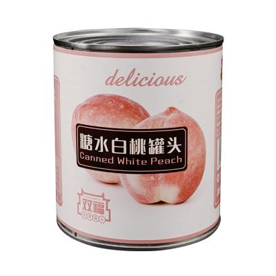 China Factory Direct Wholesale Canned Fruit Food Canned White Peach Petals In Syrup for sale