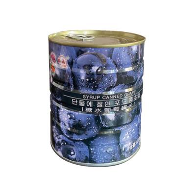 China Wholesale direct factory production canned fruit SYRUP peeled canned grapes for sale