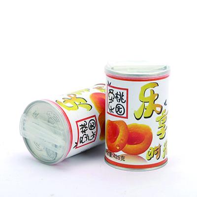 China Limited Time Canned Supply One Pot 425G Fruit Canning Plant Canned Yellow Peaches for sale