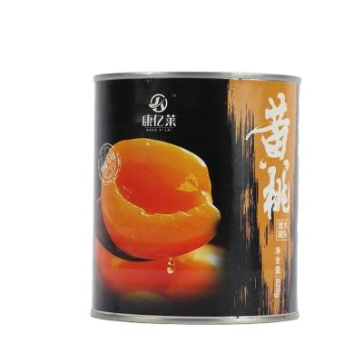 China Wholesaletor SF-YP820 Canned Online Food 820G SYRUP Canned Fruit Yellow Peach for sale