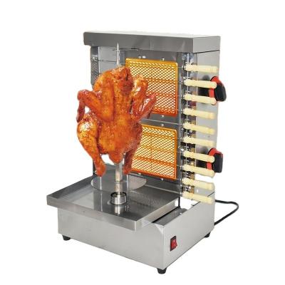 China Easily Operate Restaurant Using Appliances Automatic Turkey Kebab Skewer Shish Shawarma Machine for sale